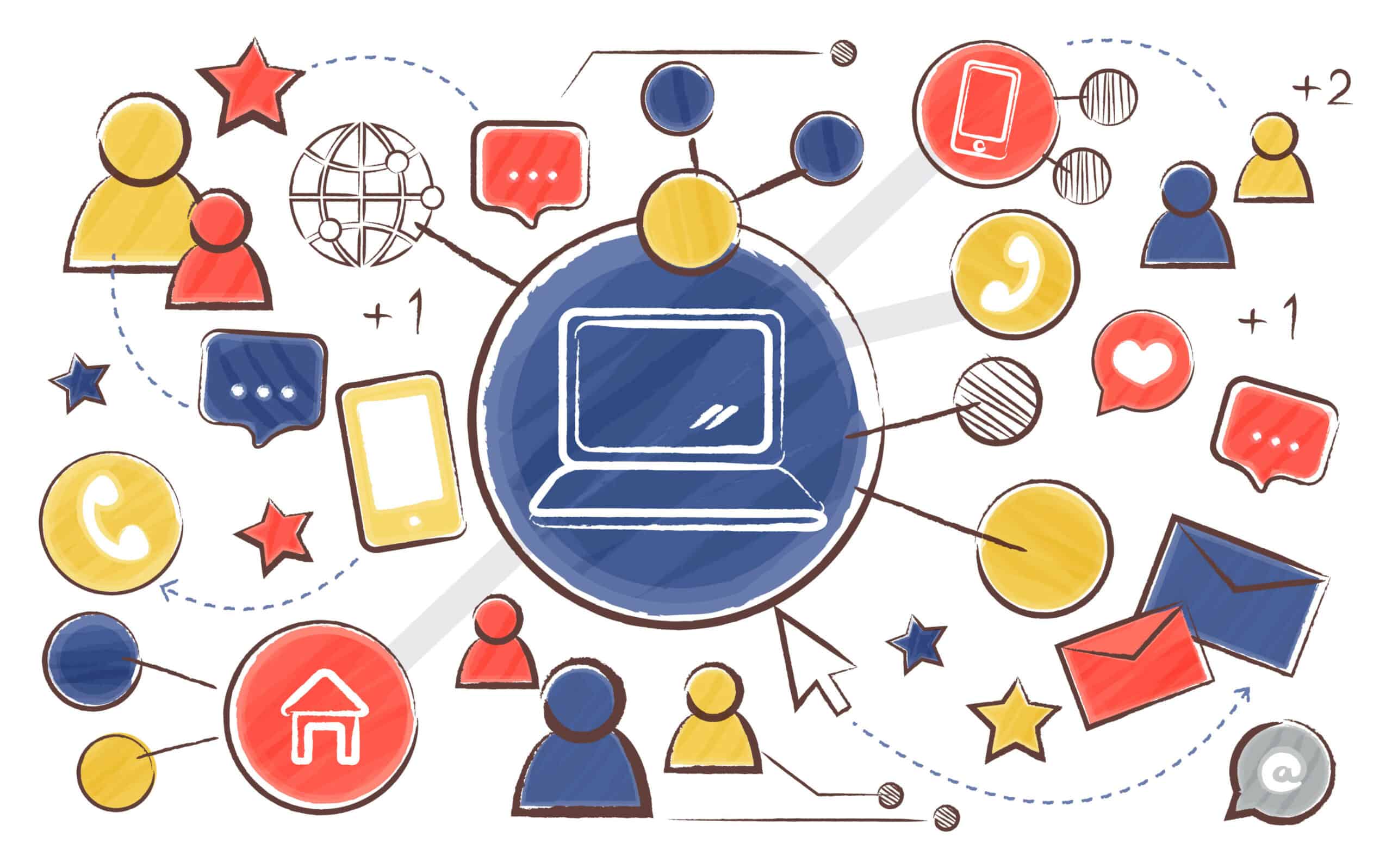 communication, methods, people. Image by rawpixel.com on Freepik