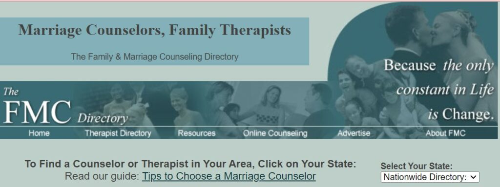 Family Marriage Counseling Directory